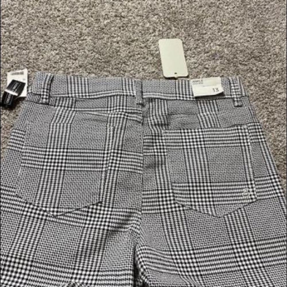 ❤️New Indigo rein high-rise plaid ankle jeans with stretch size 13❤️ - Picture 10 of 12